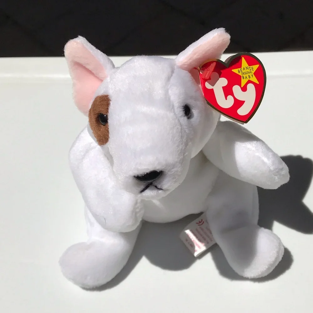 Butch Bull Dog Terrier The Beanie Babies Collection Vintage 1998 Stuffy Toy